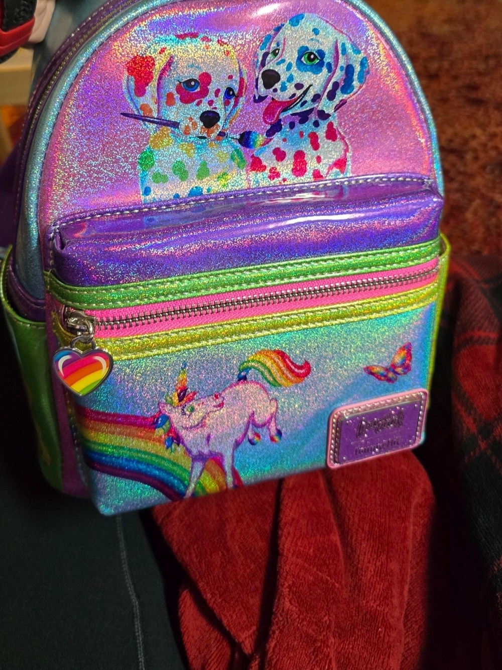 Lisa Frank Loungefly Bag New Never Used With Tags - Picture 4 of 5
